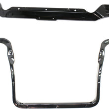 Radiator Support Compatible with 2002-2007 Jeep Liberty Upper and Lower Tie Bar Set of 2