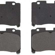 ACDelco 17D629M Professional Semi-Metallic Front Disc Brake Pad Set