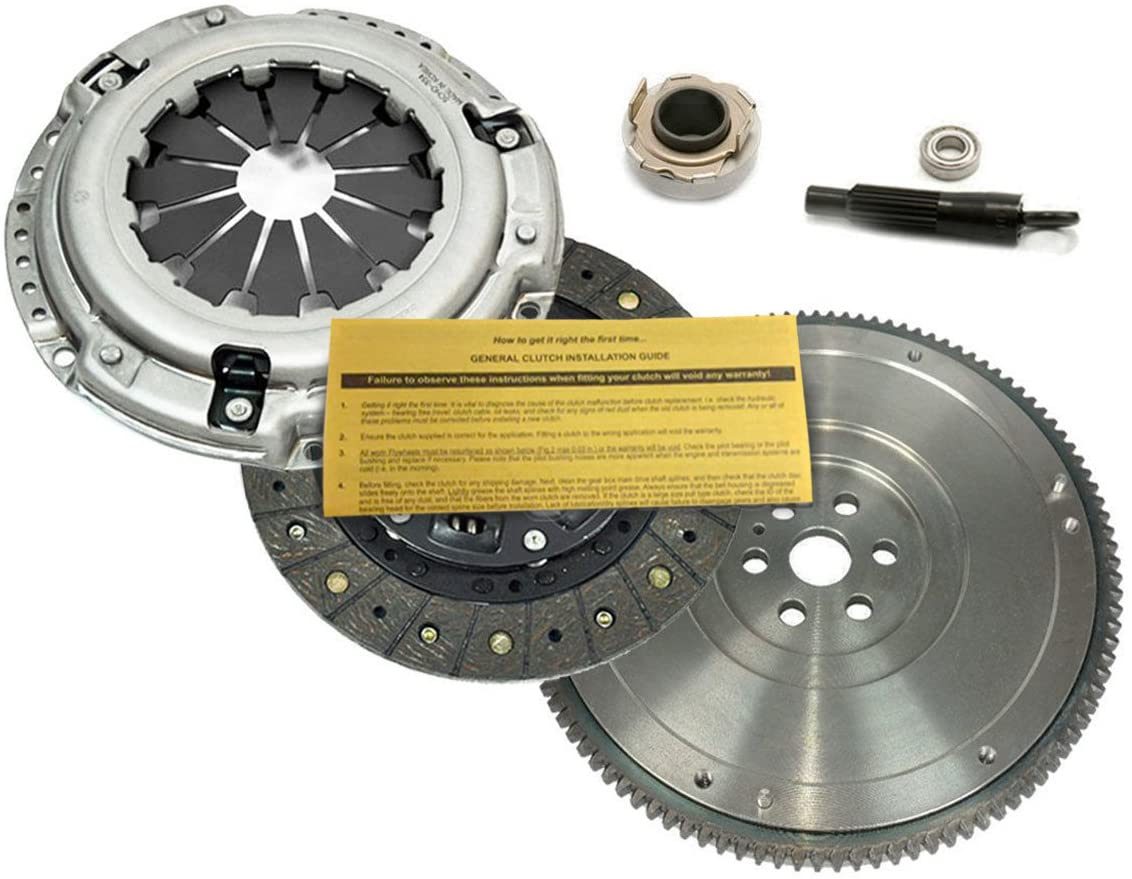 EFT PREMIUM CLUTCH KIT & FLYWHEEL for 89-91 HONDA CIVIC CRX with D15 D16 motor