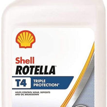 Shell 550049483 Rotella T4 Triple Protection Motor Oil, 1 Quart (Pack of 6)