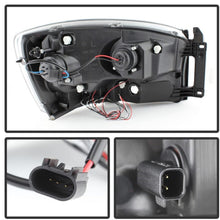 Spyder Auto 5010001 LED Halo Projector Headlights Black/Clear