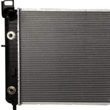 LONGKEES Automatic Transmission Aluminum/Plastic Radiator 1 Row For 2003-2006 Silverado CU2947