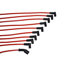 A-Team Performance Silicone Spark Plug Wires Set LT1 LT4 Optispark Compatible with GM Chevy Chevrolet Pontiac Z28 Camaro Corvette Firebird Impala Caprice 1992-1997 5.7L 4.3L - Red 8mm