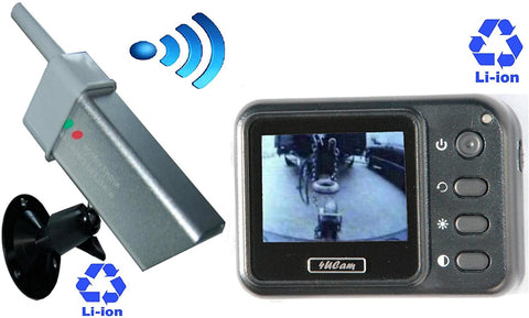 4UCam Magnetic Portable Wireless Camera System Rechargeable Battery Built-in Monitor and Wireless Magnetic Camera