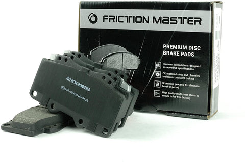 Friction Master D537 Rear Premium Ceramic Brake Disc Pad Set