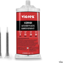 Vicrez vzr101 Auto Body Plastic Bumper Repair Kit 1.7 oz/ 50 ml
