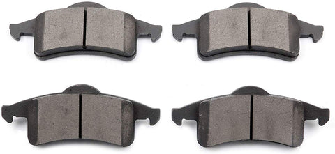 Brake Pads,ECCPP 4pcs Rear Ceramic Disc Brake Pads Kits for 1999 2000 2001 2002 2003 2004 Jeep Grand Cherokee