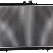 QUALINSIST Aluminum Radiator Assembly for 2003-2006 M-itsubishi Outlander
