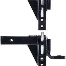 Orion Motor Tech 8-Position Adjustable Trailer Drop Ball Mount Hitch for Towing, fit 2 Inches Receiver RV, 5,000 LB Capacity