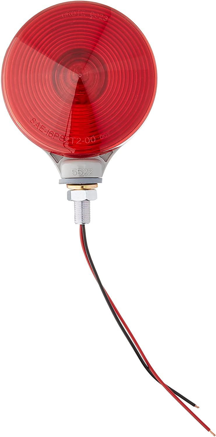 Grote 50642 Red Single-Face Light (Double Contact)