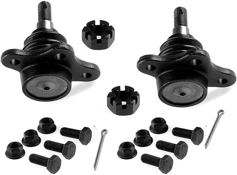 Detroit Axle - Front Both Driver and Passenger Upper Ball Joints Suspension Kit Replacement for Acura SLX HondaPassport Isuzu Amigo Axiom Rodeo Trooper VehiCROSS