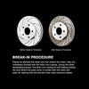 Fit BMW 335xi, 335i, 335d Front Rear Drill Slot Brake Rotors Kit+Ceramic Brake Pads