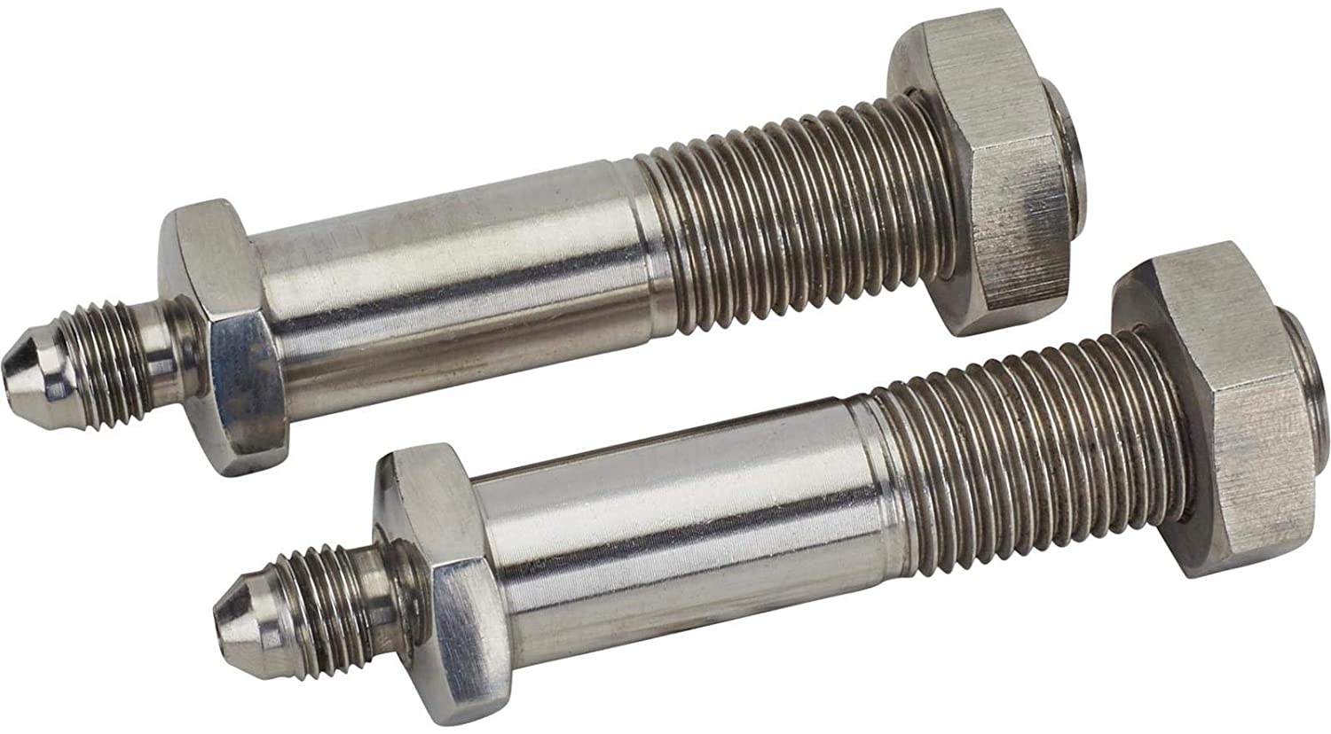 Speedway Motors Stainless Thru-Frame Brake Line Fittings, 1-1/2-2 Inch