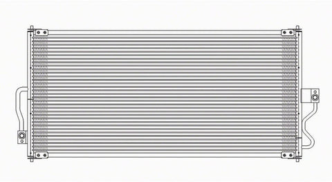 CPP Air Conditioning Condenser for Ford Freestar, Windstar, Mercury Monterey FO3030154