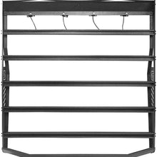 Hooke Road Top Roof Rack Basket Cargo Carrier Crossbar Compatible with Jeep Wrangler JL 2018-2021 | Gladiator JT 2020 2021 2/4 Doors