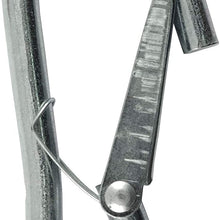 CURT 81266 Snap Hook Trailer Safety Chain Hook Carabiner Clip, 3/8-Inch Diameter, 2,000 lbs