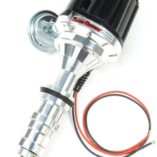 PerTronix D133710 Flame-Thrower Plug and Play Vacuum Advance Black Male Cap Billet Electronic Distributor with Ignitor II Technology for Ford FE 352-428