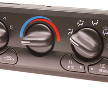 ACDelco 15-72687 GM Original Equipment Heating and Air Conditioning Control Panel with Rear Window Defogger Switch