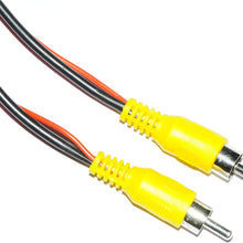 Backup Camera RCA Video Cable,CAR Reverse Rear View Parking Camera Video Cable with Detection Wire (6M)