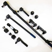 11 Pcs Kit Drag Links Pitman Arm Inner Outer Tie Rod Ends Upper Lower Ball Joints 2WD Only