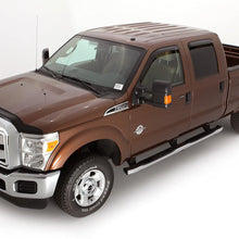 Auto Ventshade 94522 Original Ventvisor Side Window Deflector Dark Smoke, 4-Piece Set for 1999-2016 Ford F-250, F-350 Super Duty with SuperCab