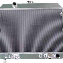 Blitech Aluminum Radiator 3 Row Compatible with Nissan Datsun 280Z 1975-1978 280ZX 1979-1983 Auto/Manual