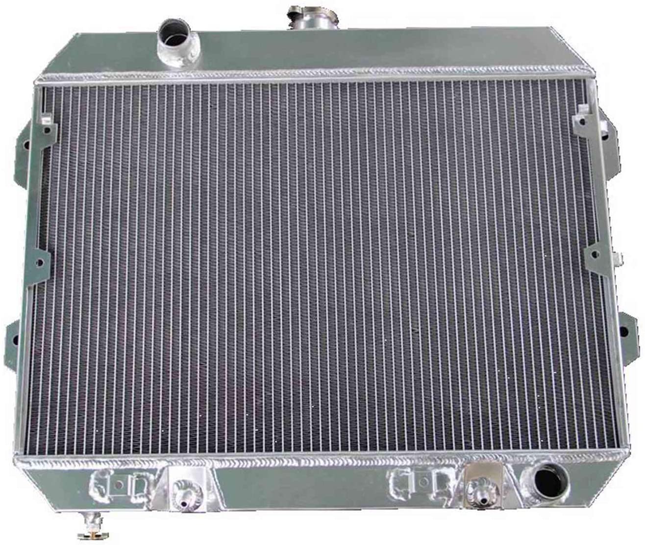 Blitech Aluminum Radiator 3 Row Compatible with Nissan Datsun 280Z 1975-1978 280ZX 1979-1983 Auto/Manual
