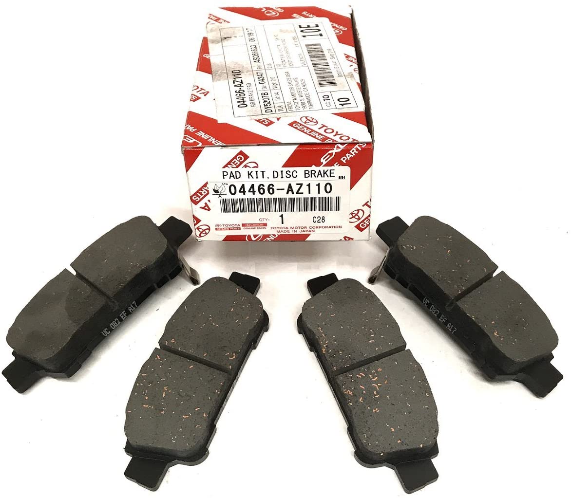 Genuine Toyota Premium Ceramic Rear Brake Pad Set 04466-AZ110 | 2003-2004 Sienna