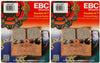 EBC Brake Pads FA613HH SINTRD (2 Packs - Enough for 2 Rotors)