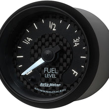 Auto Meter 8010 GT Series Electric Programmable Fuel Level Gauge