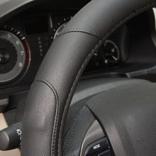 Motor Trend SW-761-BK-M_AM Black Ergonomic ComfortGrip Originals Steering Wheel Cover for Car Auto (Sedan Truck SUV Minivan) - Universal Fit 14.5"-15.5"