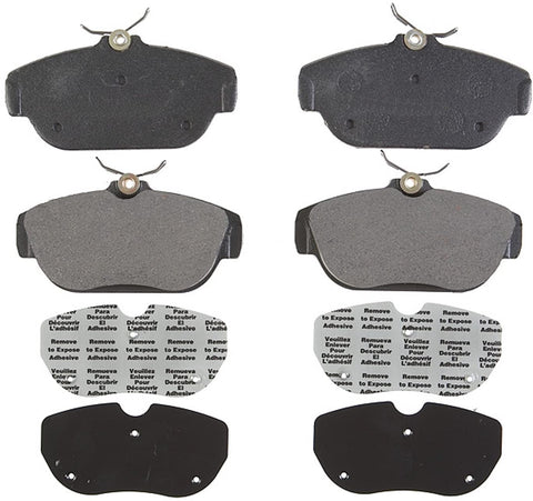 ACDelco 17D542M Professional Semi-Metallic Front Disc Brake Pad Set