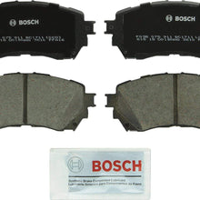 Bosch BC1711 QuietCast Premium Ceramic Disc Brake Pad Set For 2014-2017 Mazda 6; Front