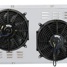 CoolingCare 4Row Aluminum Radiator+Shroud+Fan for Chevy/GMC C/K Series 10 20 30 Pickup Truck Suburban 1967-72