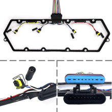 IMAChoice F81Z-6584-AA Diesel Valve Cover Gaskets Glow Plug Kit With Gaskets Harness Plugs Relay Pigtails For Ford 98-03 and Truck OEM F81Z-9D930-AB 4C3Z-12A342-AA