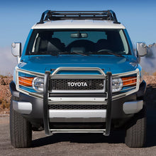 Replacement for FJ Cruiser Front Bumper Protector Brush Grille Guard (Black)