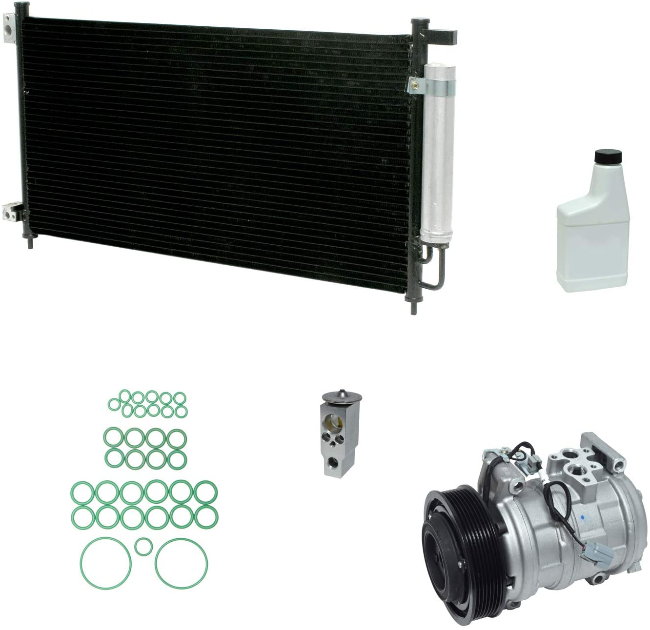 New A/C Compressor and Component Kit KT 4013A - Accord