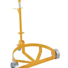 Vestil LO-DC-CI Lo-Profile Drum Caddie with Bung Wrench Handle and Steel Wheel, Steel, 21-5/8" Length, 31-5/8" Width, 37-5/8" Height, 1200 Capacity
