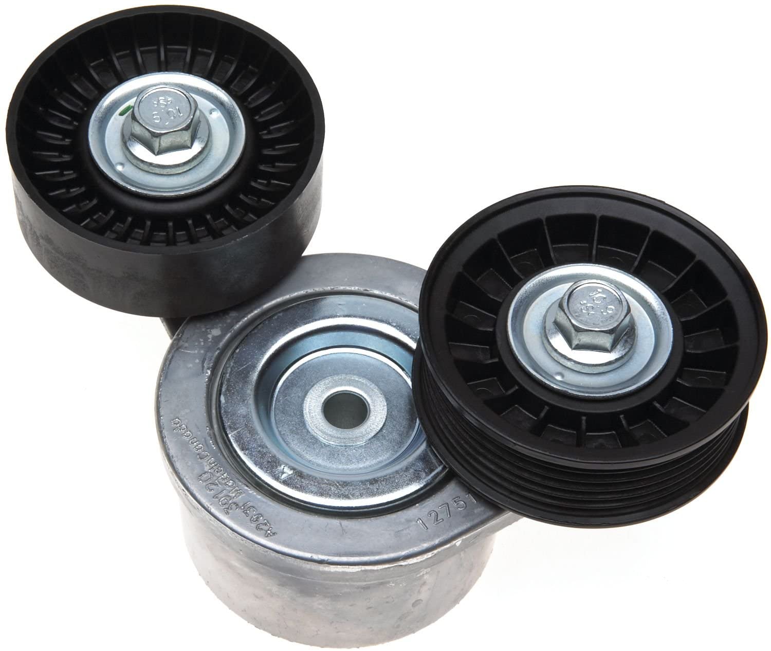 ACDelco 39120 Professional Automatic Belt Tensioner and 2 Pulley Assembly