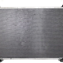 Brock Replacement A/C Condenser Cooling Assembly Compatible with 03-08 Matrix 88450-02170
