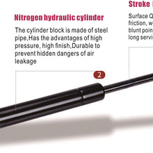 Schnecke 2Pcs 22.25 Inch Front Hood Lift Supports Struts Shock Gas Spring Prop Rod Fits For 2011-2018 Jeep Grand Cherokee (Fits SUV Only With Factory Aluminum Hood)