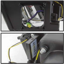 Spyder PRO-YD-FM13HID-BK Black Sequential Turn Signal Projector Headlights for 13-14 Ford Mustang