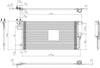 OE Replacement LINCOLN MKC A/C Condenser (Partslink Number FO3030255)