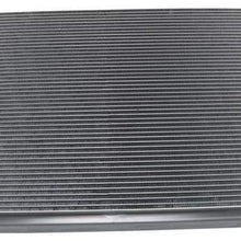 ALLOYWORKS 3 Row All Aluminum Radiator for 1973-1991 Chevy GMC C/K Series Pickup Trucks Blazer Jimmy Engine Cooling Parts (A)