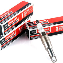 MAS Set of 10 SP546 Motorcraft Spark Plugs and 10 Straight Boot Ignition Coils DG511 Compatible with Ford Lincoln Mercury V8 V10 4.6l 5.4l 6.8l 3L3E12A366CA 5C1584 C1541 FD-508 UF-537