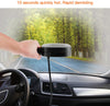 12V Car Heater 150W Portable Fan Heater & Cooler Defrost Defogger Space Automobile 3-Outlet Adjustable Thermostat