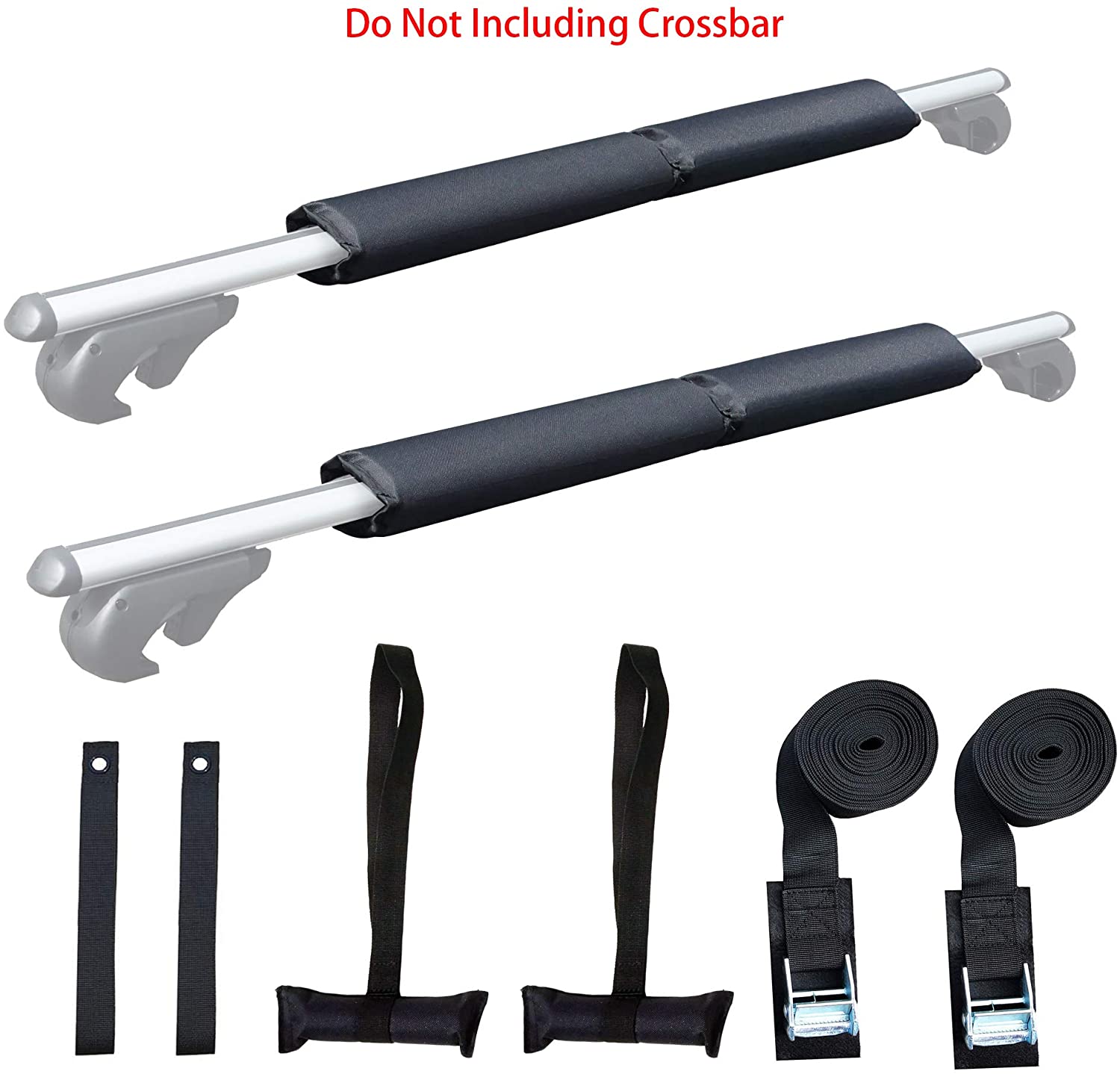 Alfa Gear Soft Roof Rack Pads with 2 pcs 1.5