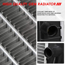 Replacement for Chevy Cavlier/Pontiac Sunfire 1-5/16 inches Inlet OE Style Aluminum Direct Replacement Racing Radiator