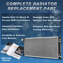 Radiator Compatible with 1999-2003 Ford F150, 1999-2003 F-250 F-350, 99-01 Expedition Lincoln Navigator 4.2L 4.6L 5.4L (Without Towing Package) DWRD1073