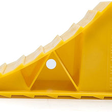 Camco 44412 Wheel Chock - Single ,Yellow